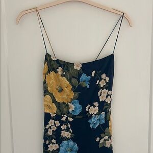 Reformation Frankie Silk Dress in Donatella Size 2